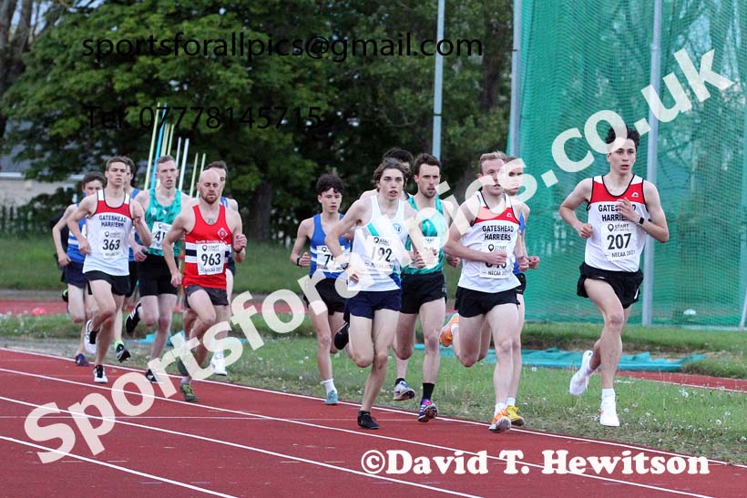 3000 metres, 2021 North East Grand Prix No. 2, Monkton, Wednesday, May 19th. Photo: David T. Hewitson/Sports for All Pics